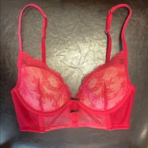 Betsey Johnson Longline Lacey Bra